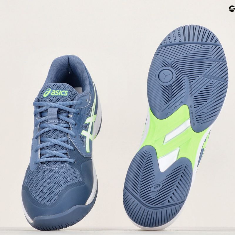 Buty do squasha męskie ASICS Gel-Court Hunter 3 denim blue/lime burst 9