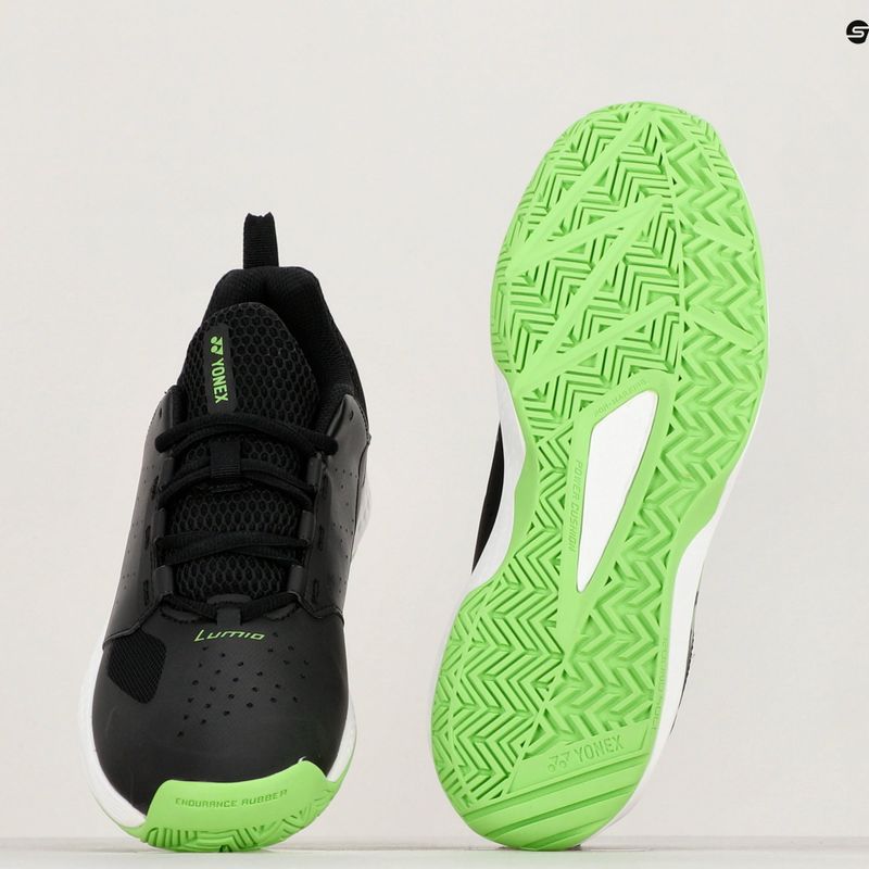 Buty do tenisa męskie YONEX Lumio 4 black/lime green 8