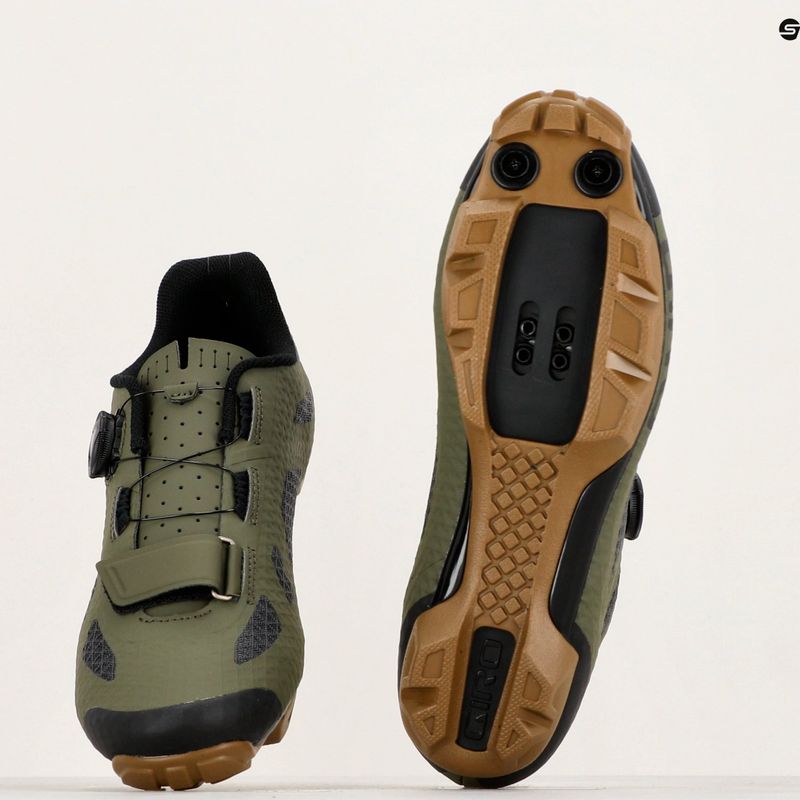 Buty rowerowe MTB męskie Giro Rincon olive gum 8