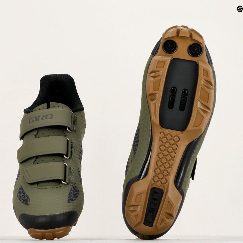 Buty rowerowe MTB męskie Giro Ranger olive gum 8