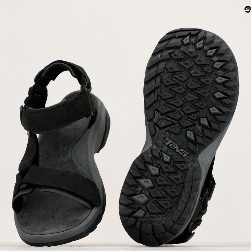 Sandały męskie Teva Terra Fi Lite Leather black 8