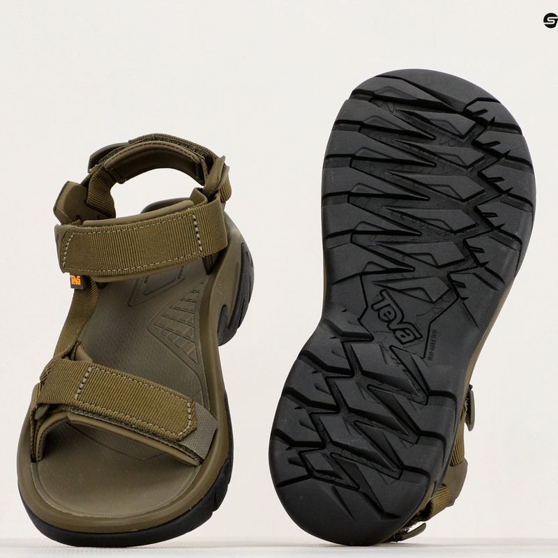 Sandały męskie Teva Terra Fi 5 Universal flooded dark olive 8
