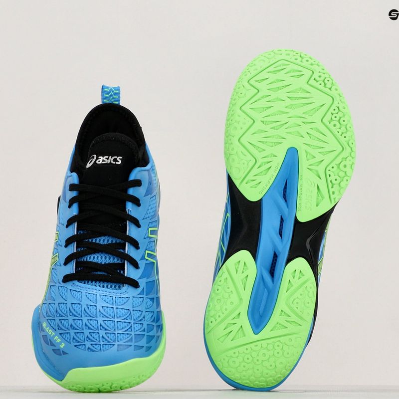 Buty do piłki ręcznej męskie ASICS Blast FF 3 waterscape/lime burst 9