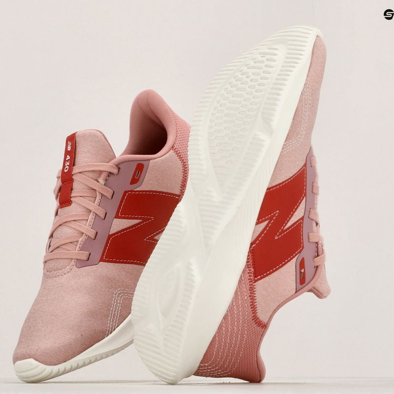 Buty do biegania damskie New Balance 430 v3 pink 8