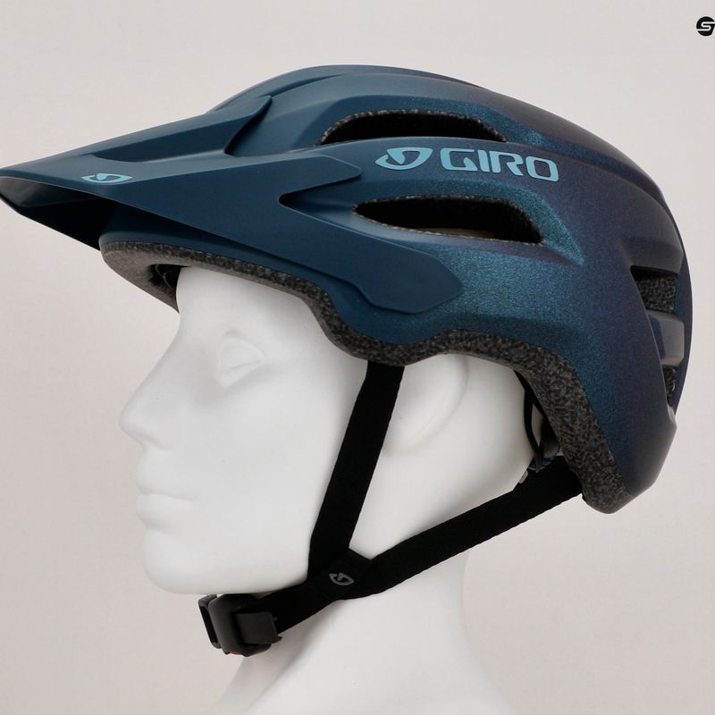 Kask rowerowy Giro Fixture II W matte ano harbor blue fade 8
