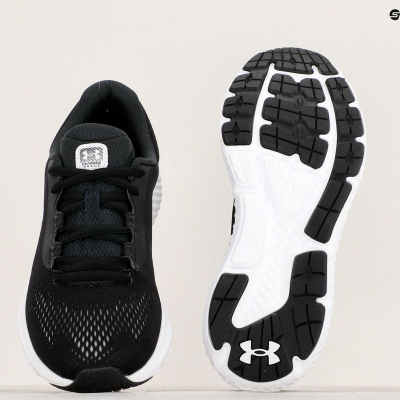 Buty do biegania męskie Under Armour Charged Rogue 4 black/white/white 8