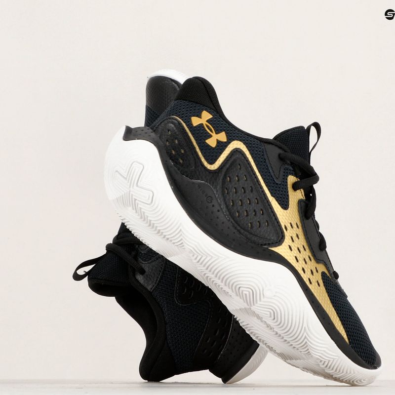 Buty do koszykówki Under Armour Jet' 23 black/metallic gold/metallic gold 8