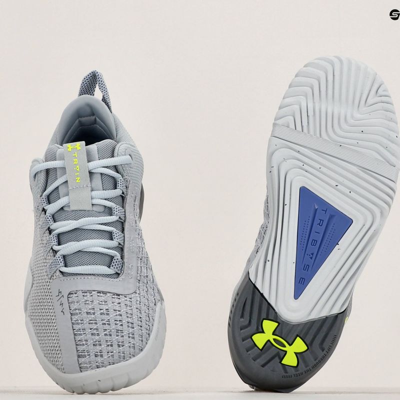 Buty treningowe męskie Under Armour TriBase Reign 6 mod gray/starlight/high vis yellow 14