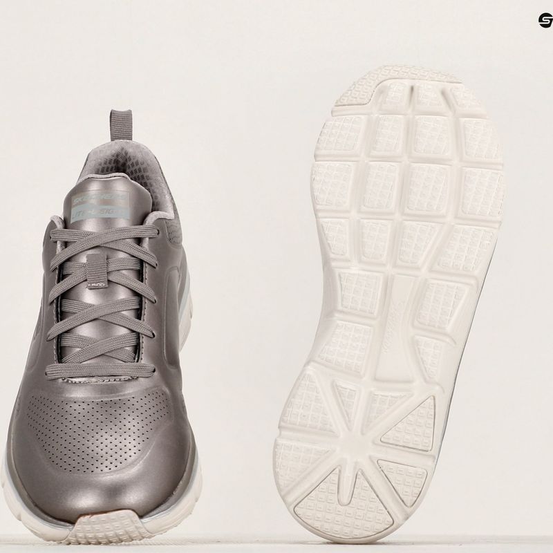 Buty damskie SKECHERS Fashion Fit Glow Up pewter 8