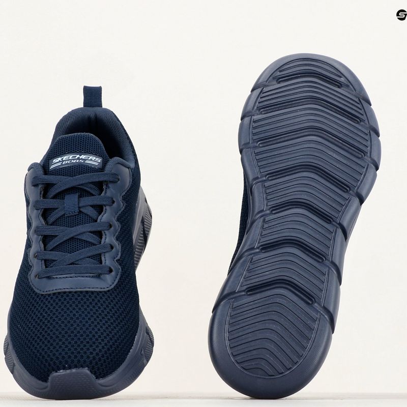 Buty męskie SKECHERS Bobs B Flex Chill Edge navy 8