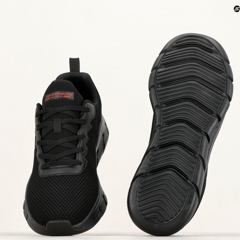 Buty męskie SKECHERS Bobs B Flex Chill Edge black 8