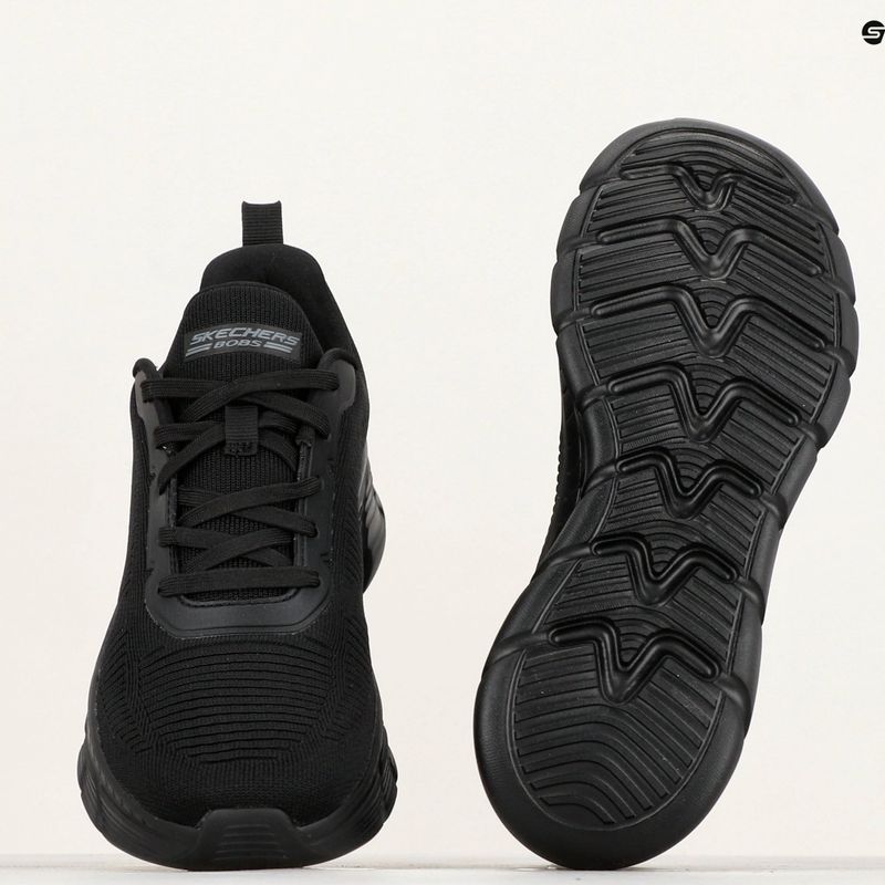 Buty damskie SKECHERS Bobs B Flex Hi Flying Hi black 8