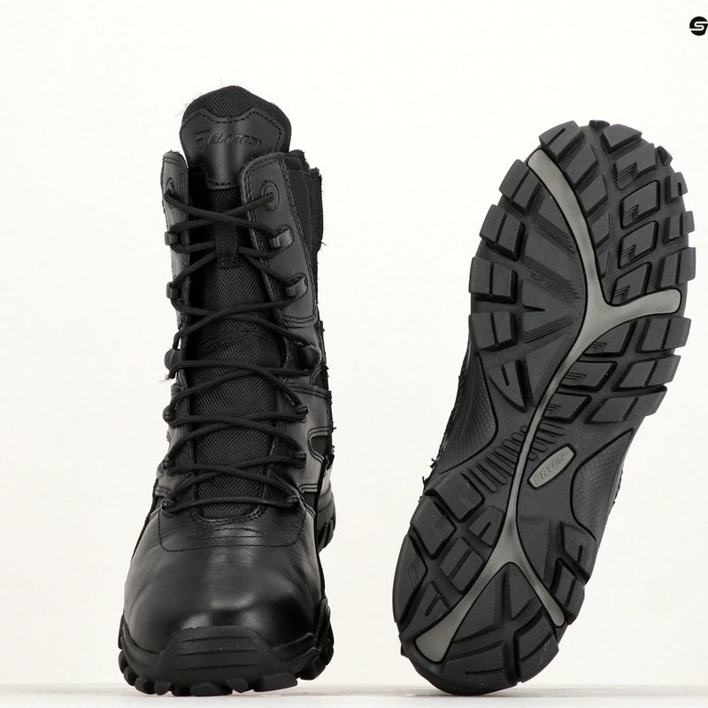 Buty taktyczne męskie Bates Delta 8 Side Zip black 9