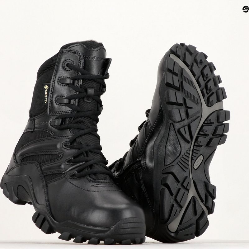 Buty taktyczne męskie Bates Delta 8 Side Zip Gore-Tex black 9