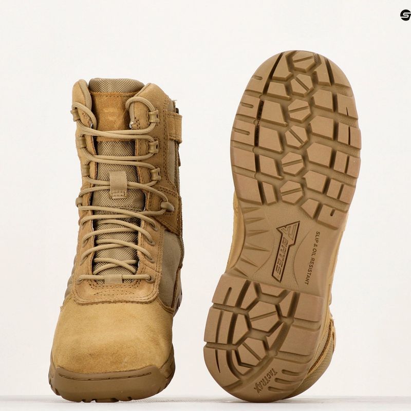 Buty taktyczne męskie Bates Tactical Sport 2 Side Zip coyote 9