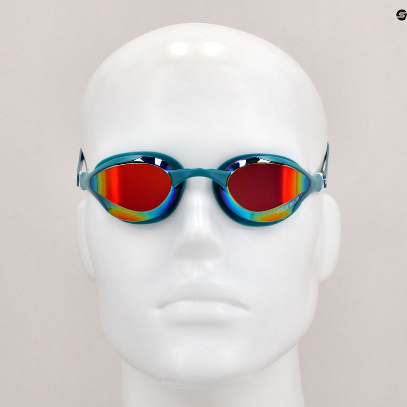 Okulary do pływania ZONE3 Volare Streamline Racing teal/copper 6