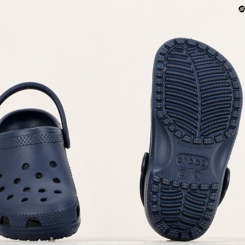 Klapki dziecięce Crocs Classic Clog Toddler navy 11