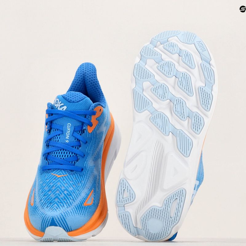 Buty do biegania męskie HOKA Clifton 9 Wide coastal sky/all aboard 8