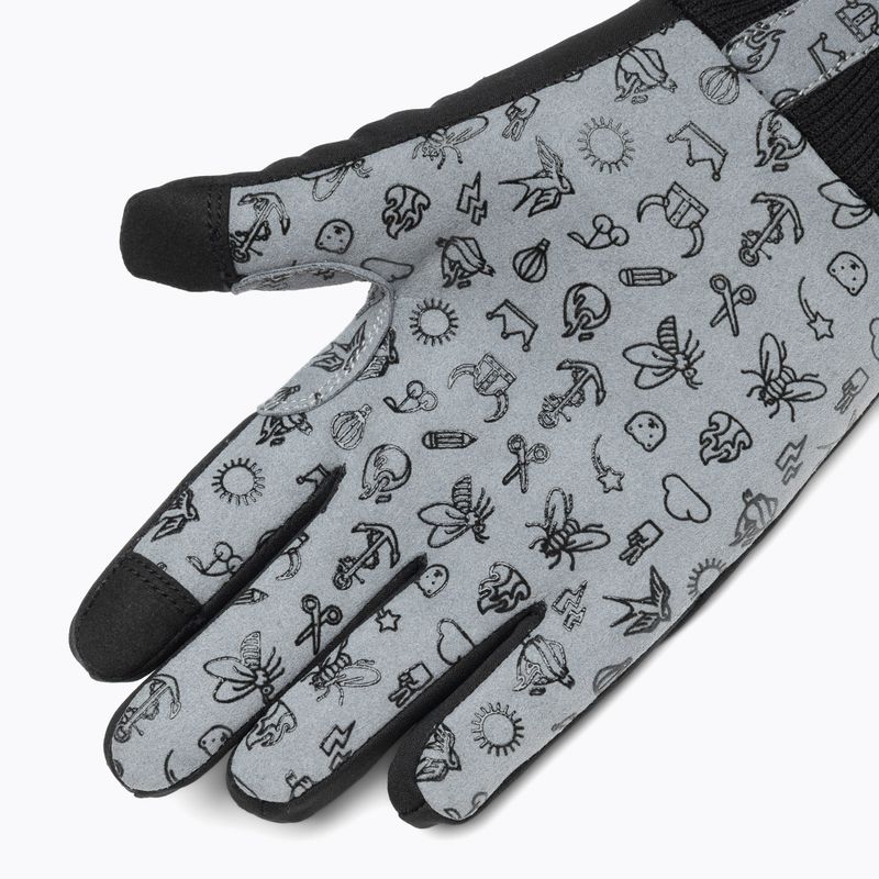Rękawiczki rowerowe dziecięce woom Warm Tens black 5