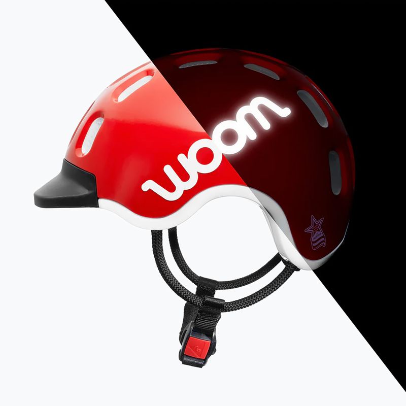 Kask rowerowy dziecięcy woom Kids red 12