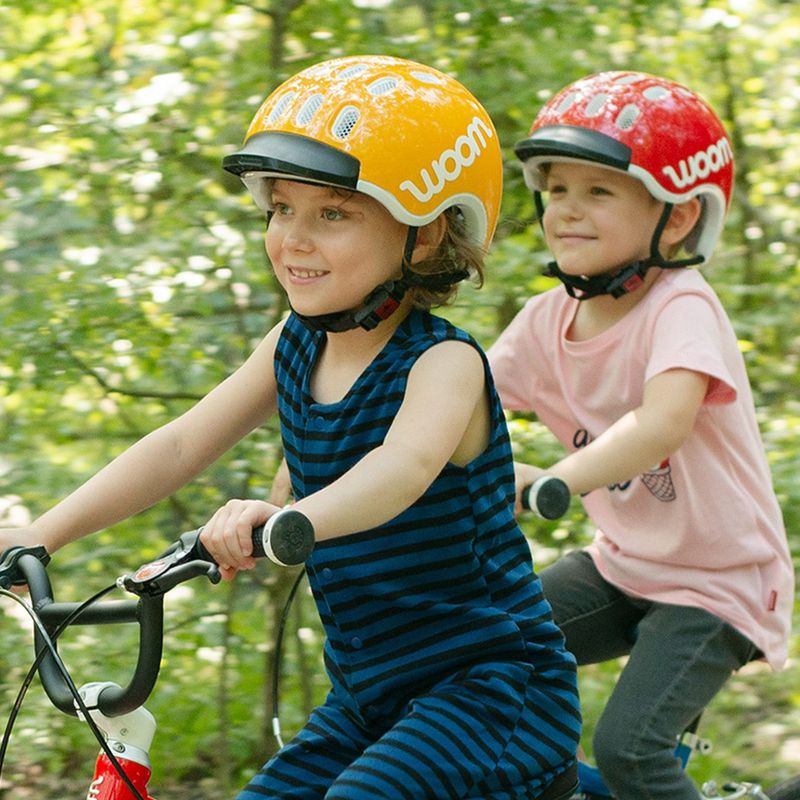 Kask rowerowy dziecięcy woom Kids red 16