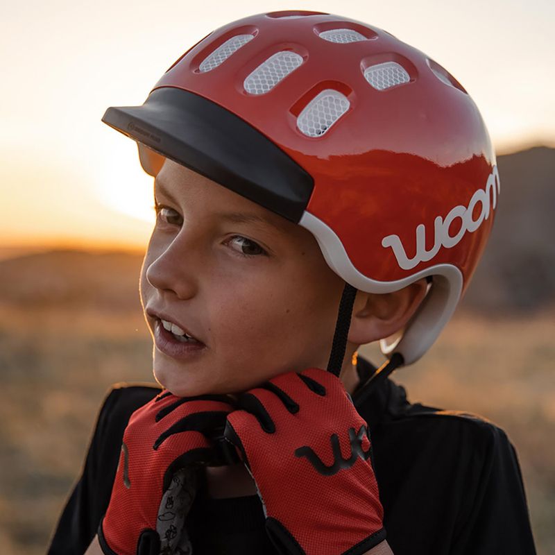 Kask rowerowy dziecięcy woom Kids red 21