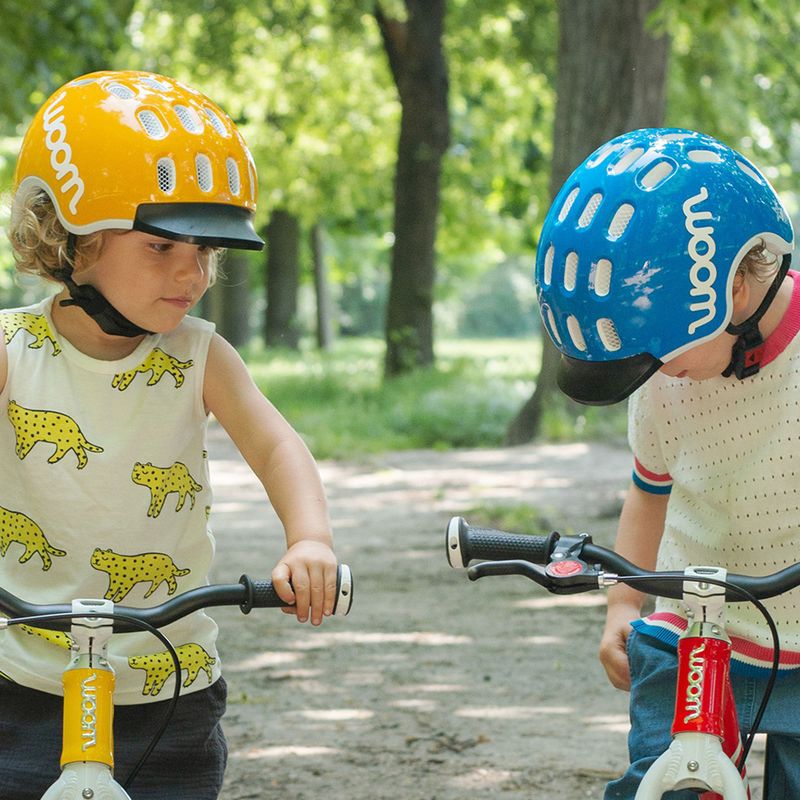 Kask rowerowy dziecięcy woom Kids yellow 10