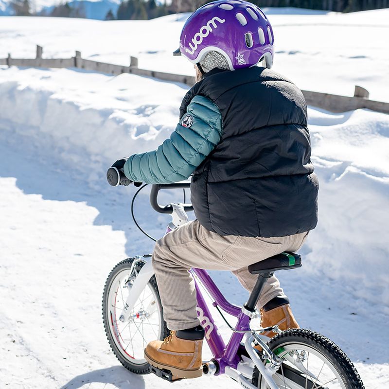 Kask rowerowy dziecięcy woom Kids purple 10