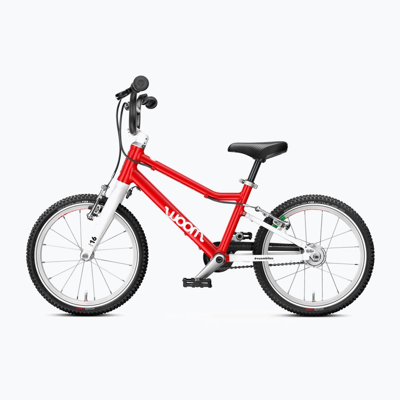 Rower dziecięcy woom 3 Automagic red 3