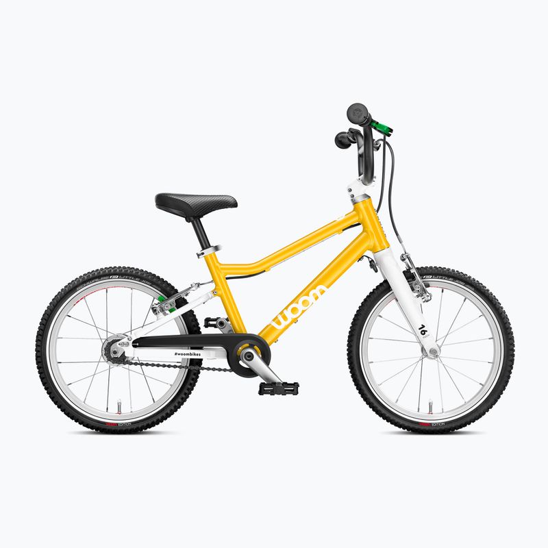 Rower dziecięcy woom 3 Automagic sunny yellow