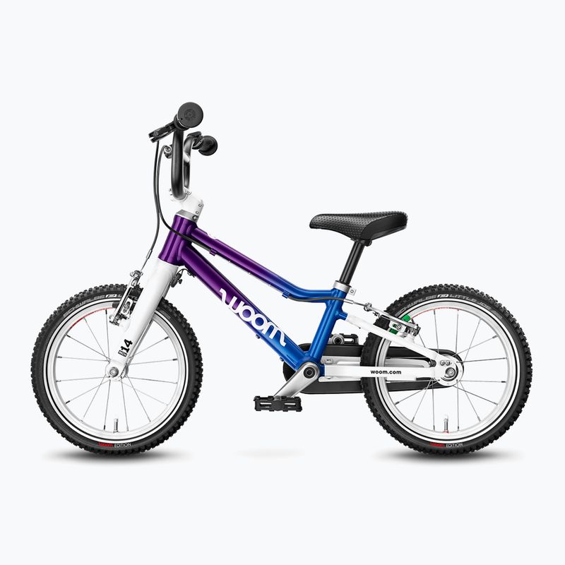 Rower dziecięcy woom 2 + Nóżka Leggie S cosmic blurple 2