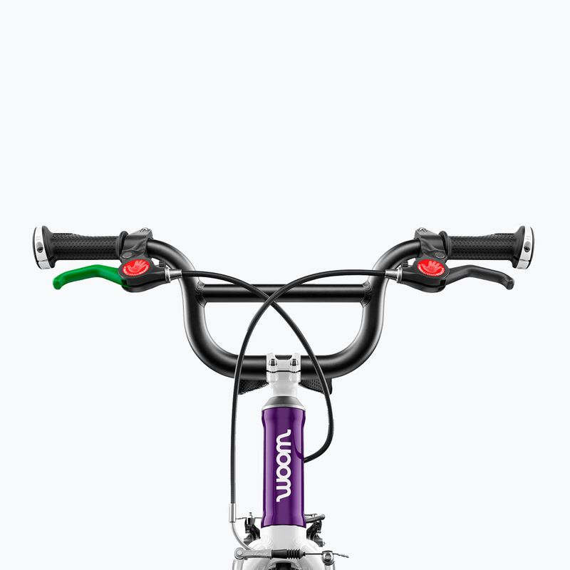 Rower dziecięcy woom 2 + Nóżka Leggie S cosmic blurple 4