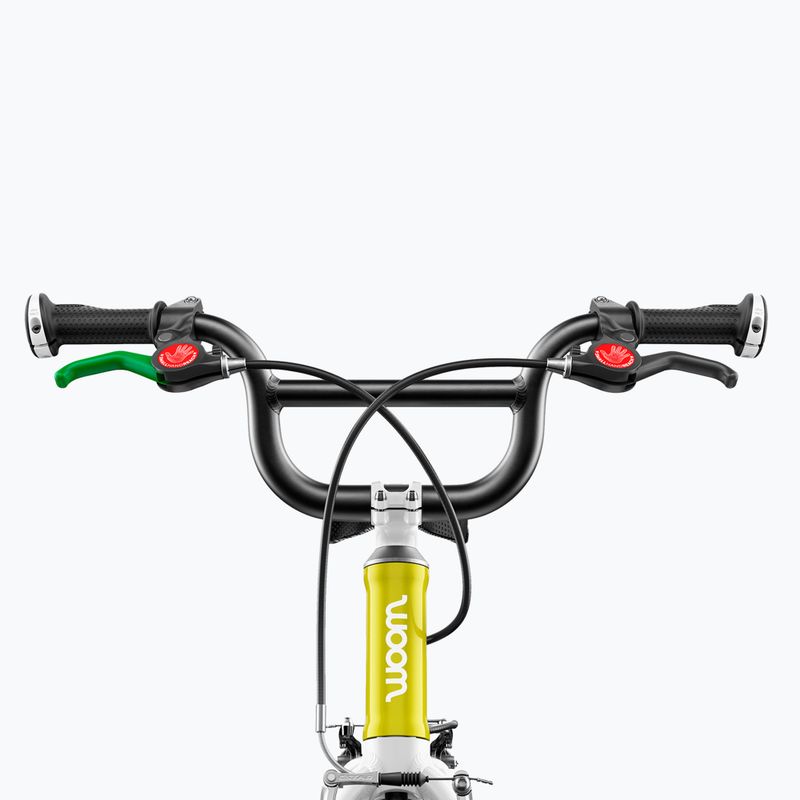Rower dziecięcy woom 2 + Nóżka Leggie S atomic neon 4