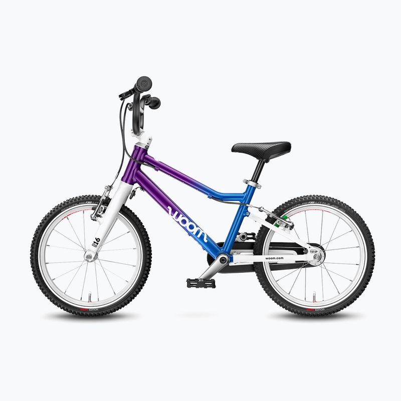 Rower dziecięcy woom 3 + Nóżka Leggie S cosmic bluerple 3