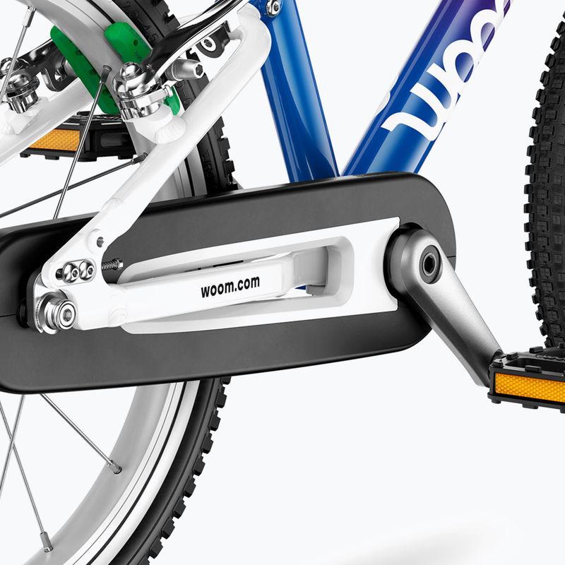 Rower dziecięcy woom 3 + Nóżka Leggie S cosmic bluerple 9