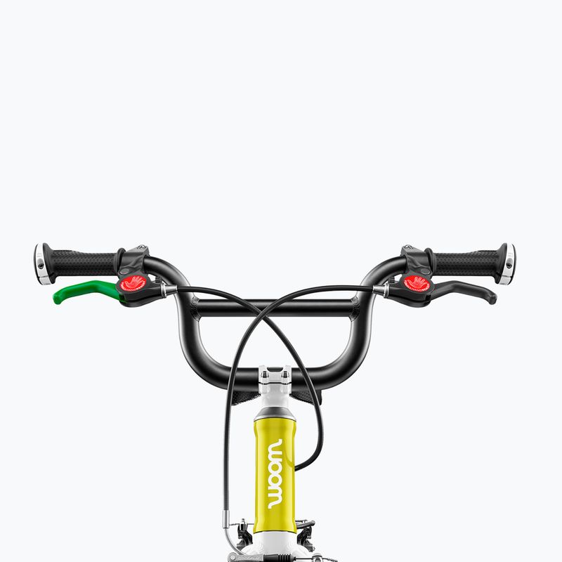 Rower dziecięcy woom 3 + Nóżka Leggie S atomic neon 4