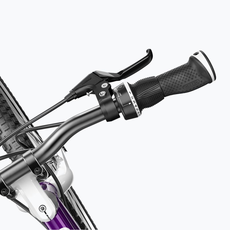Rower dziecięcy woom 4 + Nóżka Leggie M cosmic blurple 5