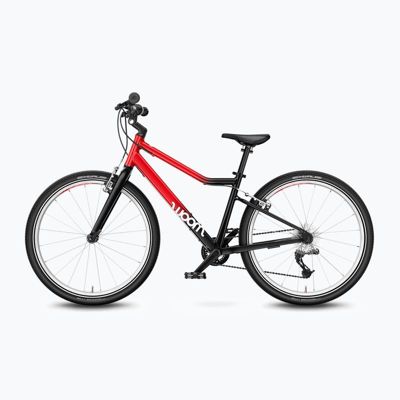 Rower dziecięcy woom 5 + Nóżka Leggie M red eclipse 3