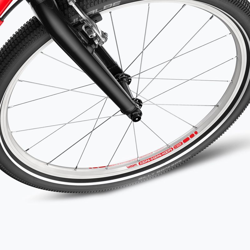 Rower dziecięcy woom 5 + Nóżka Leggie M red eclipse 9