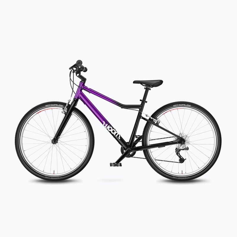Rower młodzieżowy woom 6 + Nóżka Leggie L purple twilight 3