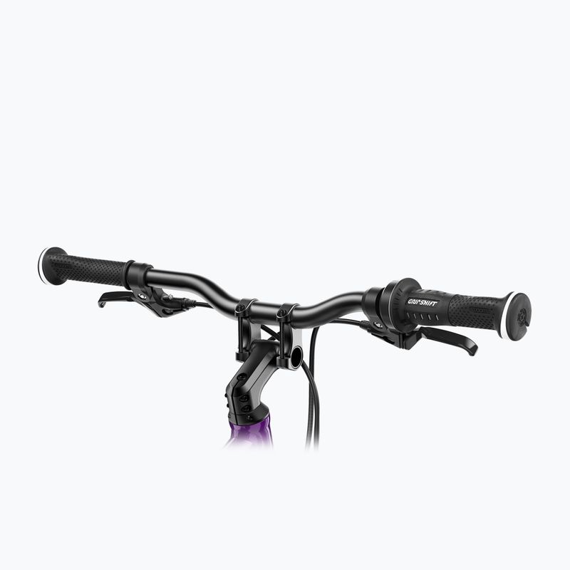 Rower młodzieżowy woom 6 + Nóżka Leggie L purple twilight 5