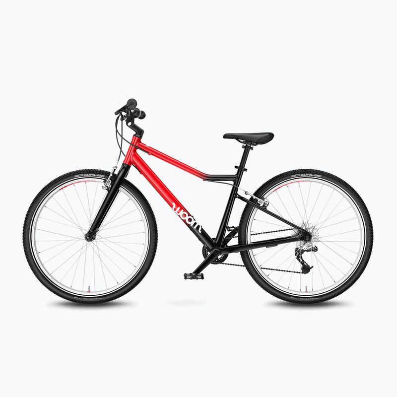 Rower młodzieżowy woom 6 + Nóżka Leggie L red eclipse 2