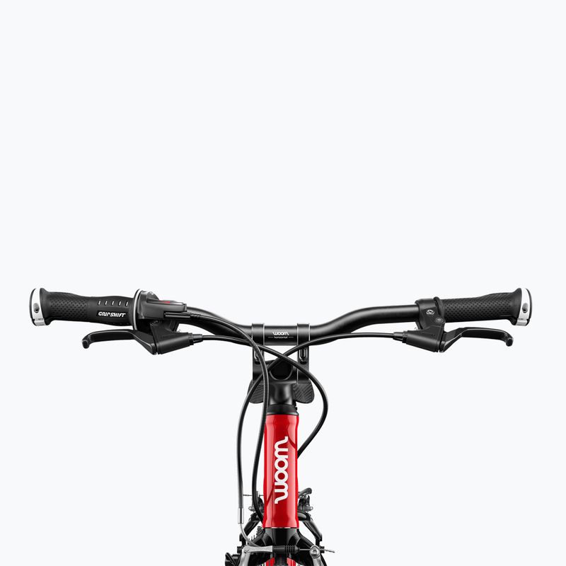 Rower młodzieżowy woom 6 + Nóżka Leggie L red eclipse 4