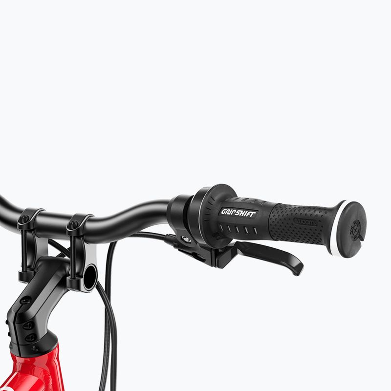 Rower młodzieżowy woom 6 + Nóżka Leggie L red eclipse 5