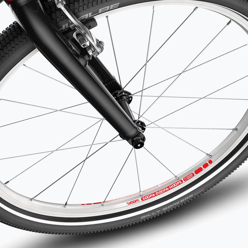 Rower młodzieżowy woom 6 + Nóżka Leggie L red eclipse 9
