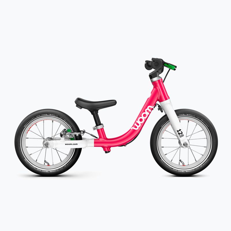 Rowerek biegowy woom GO 1 hot pink