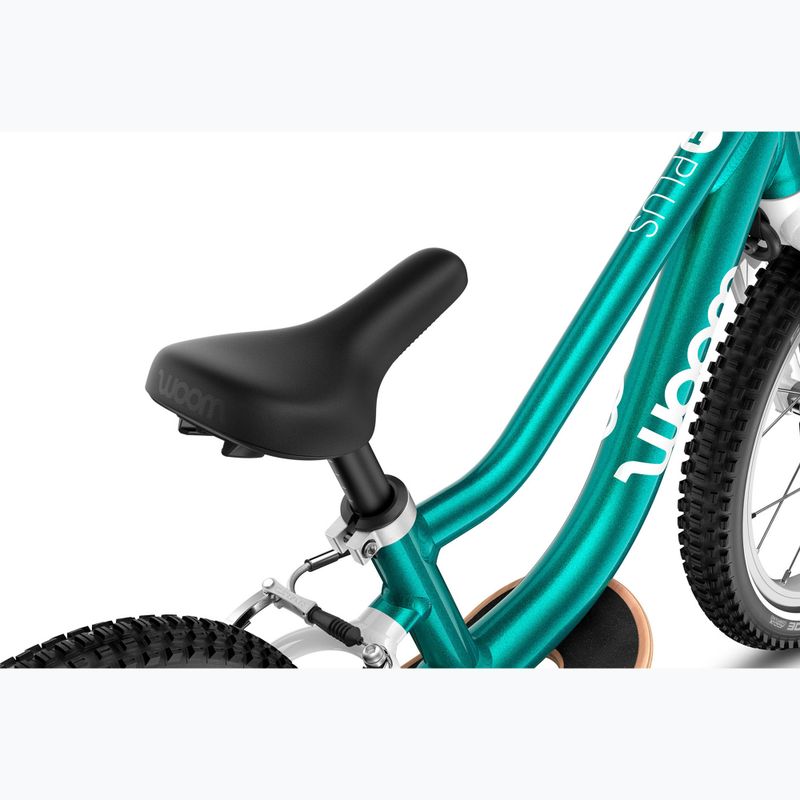 Rowerek biegowy woom GO 1 Plus metallic turquoise 9