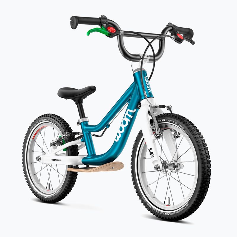 Rowerek biegowy woom GO 1 Plus metallic blue 3