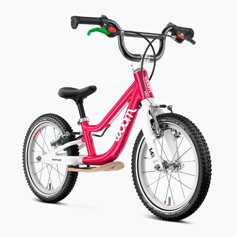 Rowerek biegowy woom GO 1 Plus hot pink 3