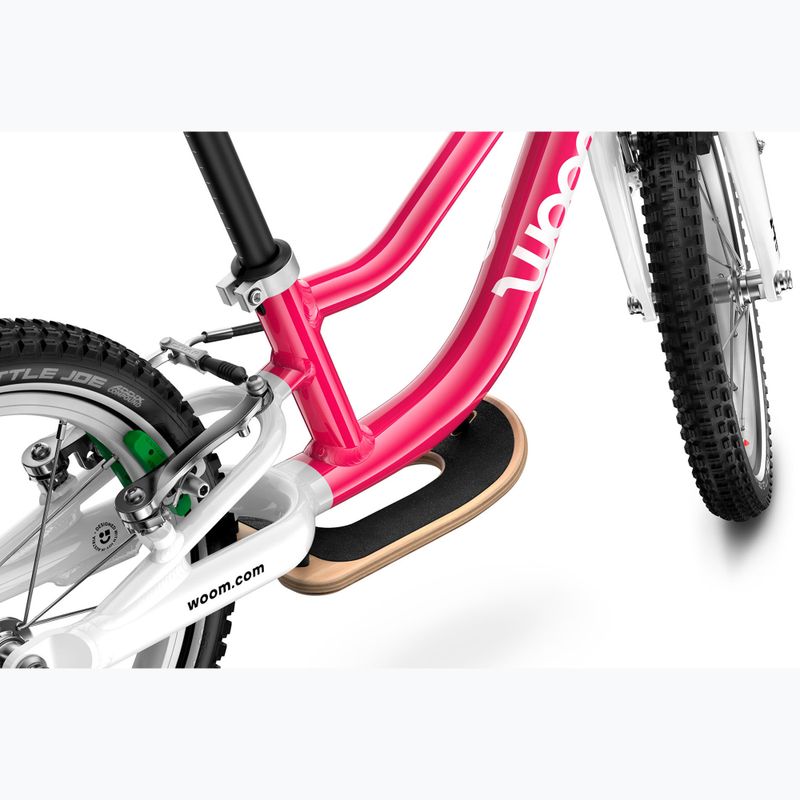 Rowerek biegowy woom GO 1 Plus hot pink 6